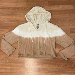 GAP CROP HOODIE